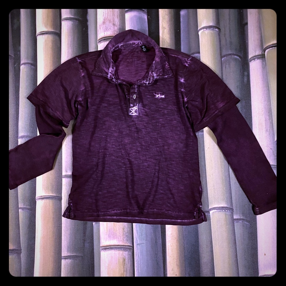 Joes Jeans Brand - Boys Wine Polo Shirt 10/12
